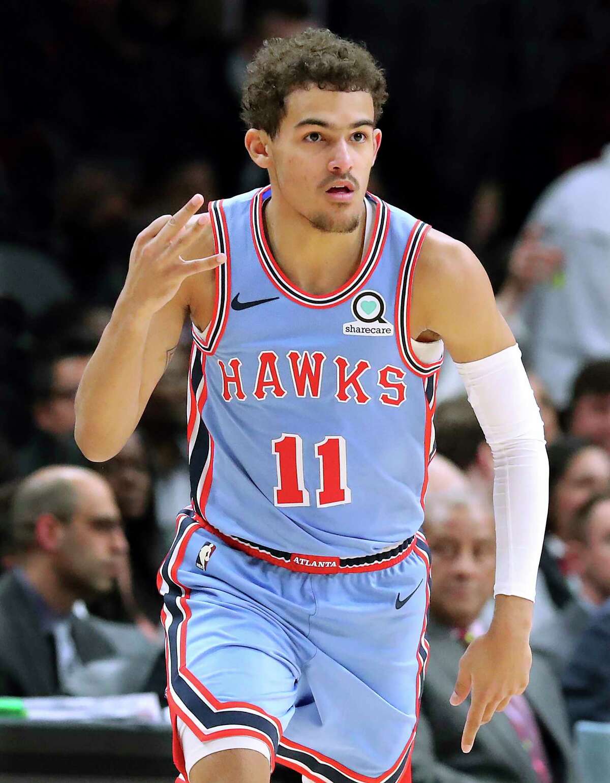 trae young baby