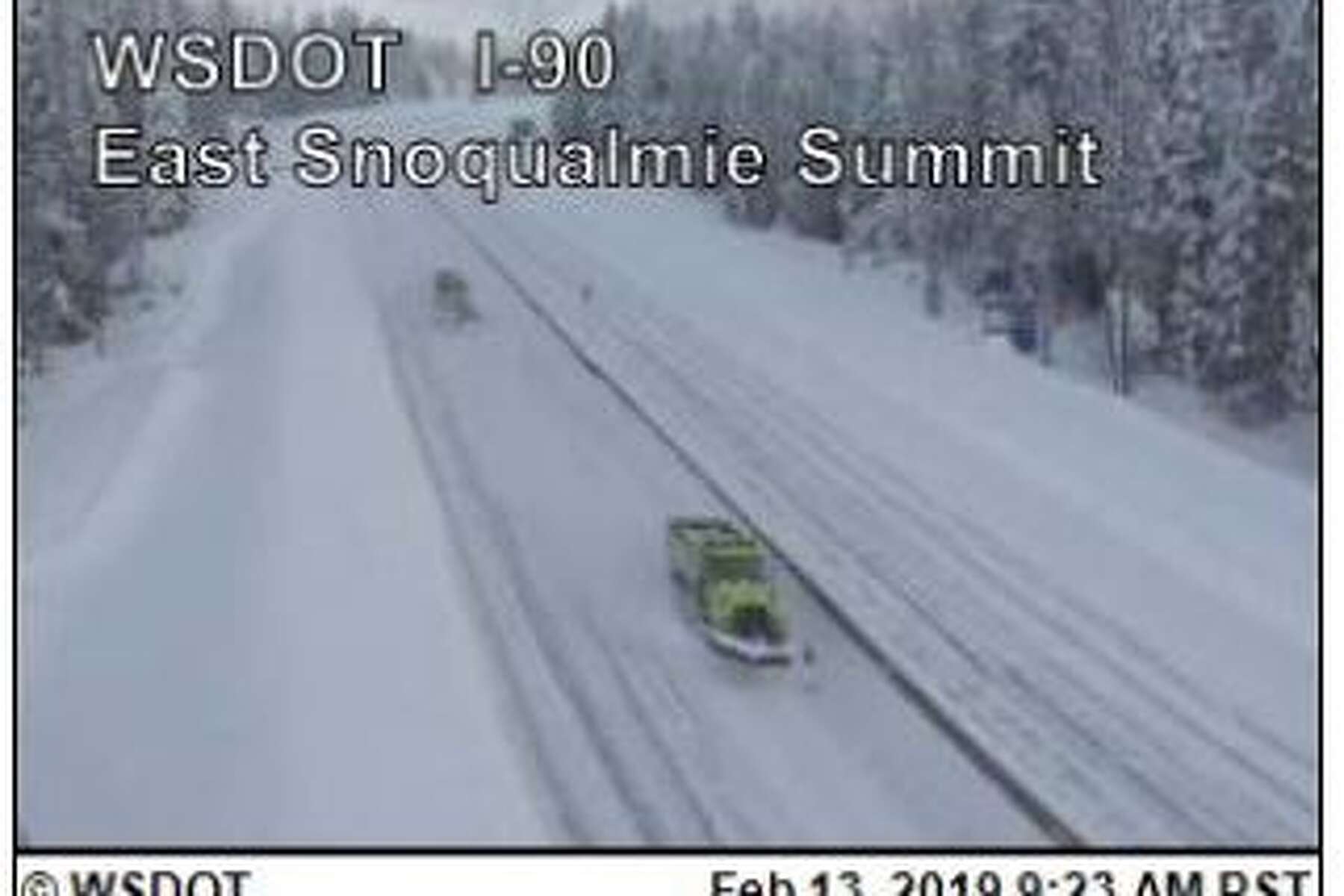 Stuck Wb I 90 Over Snoqualmie Pass To Remain Closed Wednesday