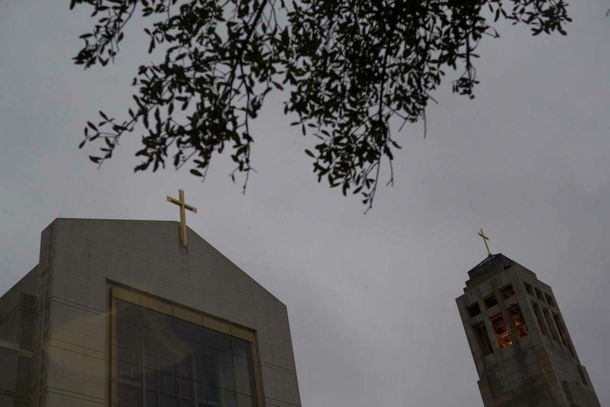 View of the Co-Cathedral of the Sacred Heart the day the Archdiocese of Galveston-Houston released a list of "credibly accused" priests in Houston region on Thursday, Jan. 31, 2019, in Houston.