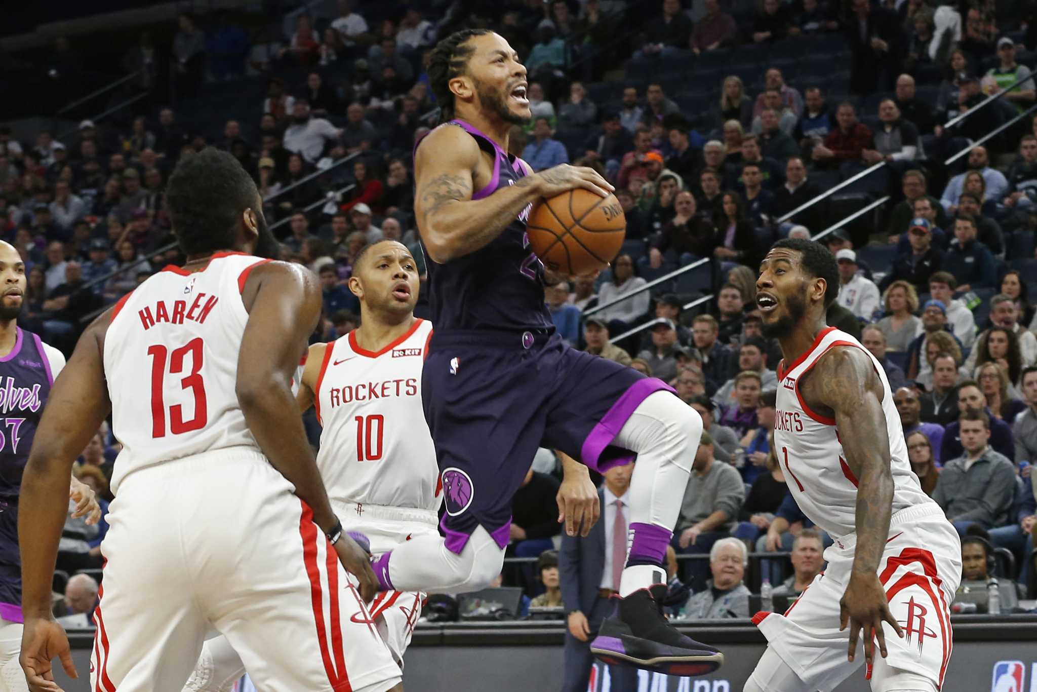 3-pointers: Takeaways from Rockets' loss to Timberwolves