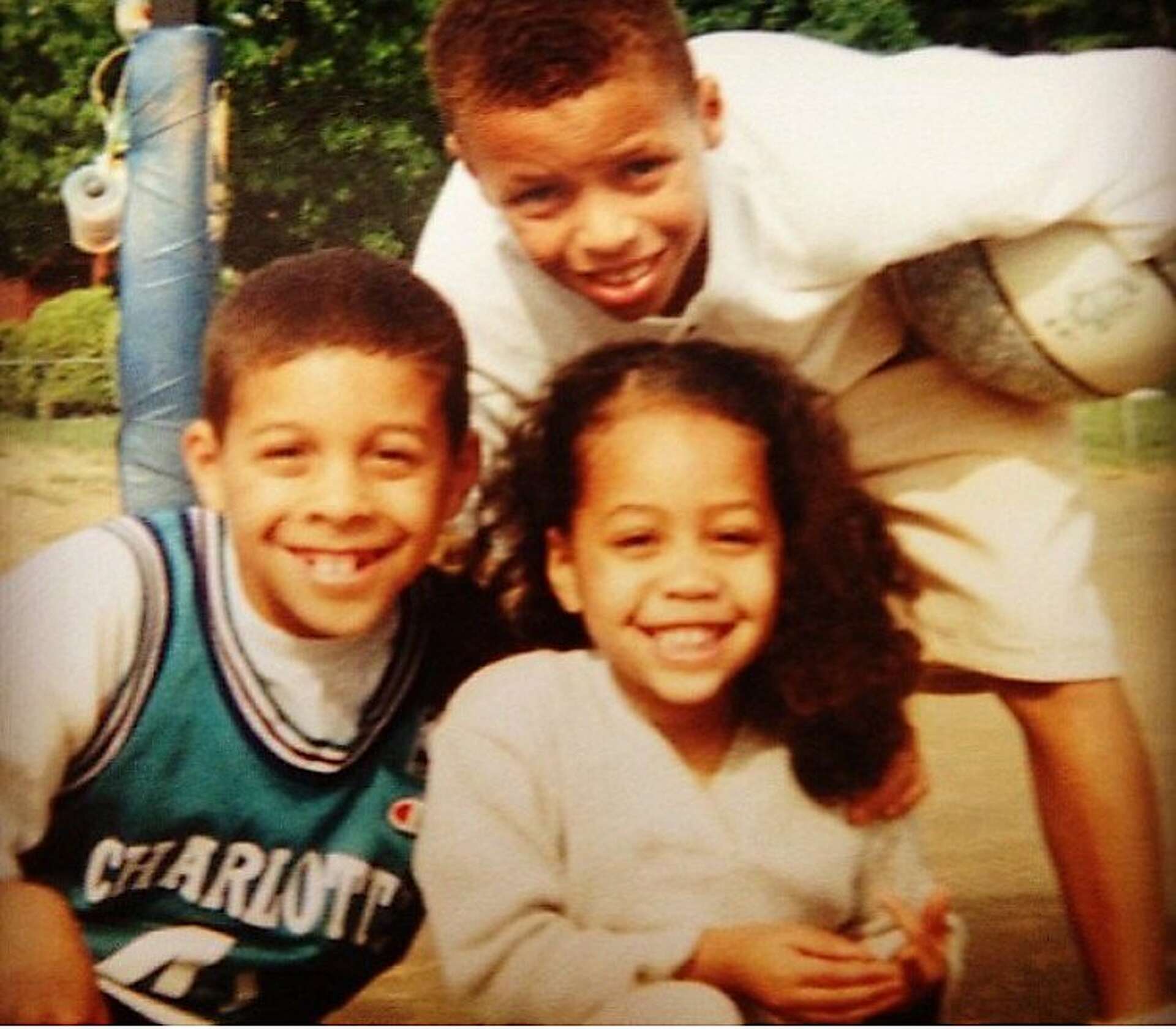 Stephen and Seth Curry From kids playing Nerf hoops to NBA sharpshooters