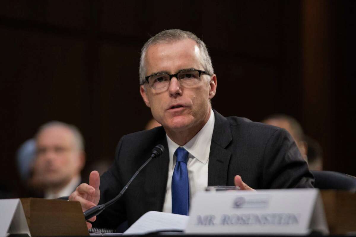 Mccabe Justice Department Officials Had Discussions About Pushing Trump Out