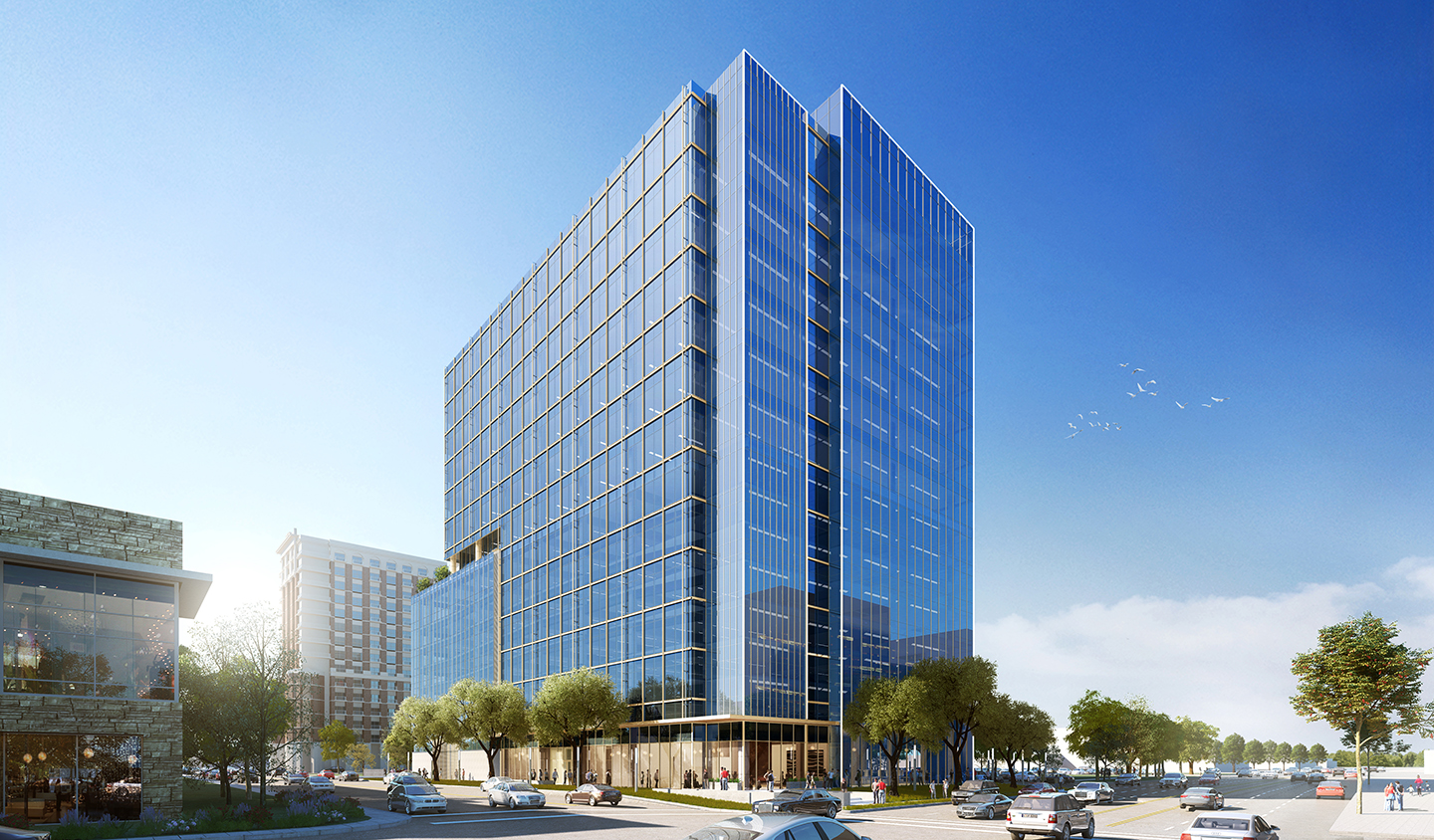 The new building -- Park Place Tower -- will have 210,000 square feet of of...
