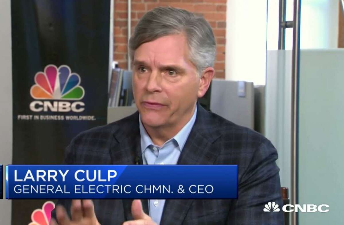 General Electric CEO Larry Culp Jr. in a November 2018 appearance on CNBC.