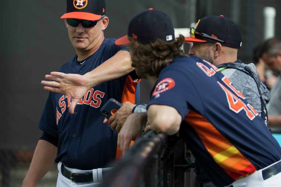 Opening Day Excitement Never Gets Old For Astros Manager A J Hinch Houstonchronicle Com