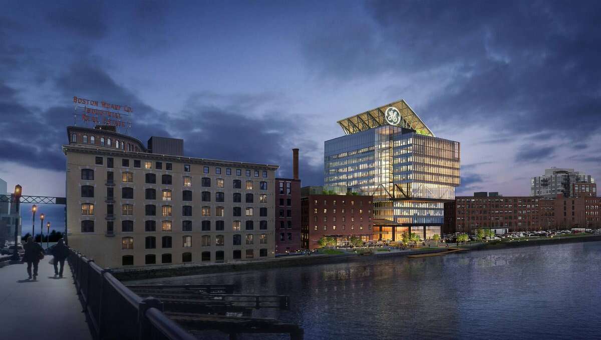 GE shrinks Boston headquarters plan