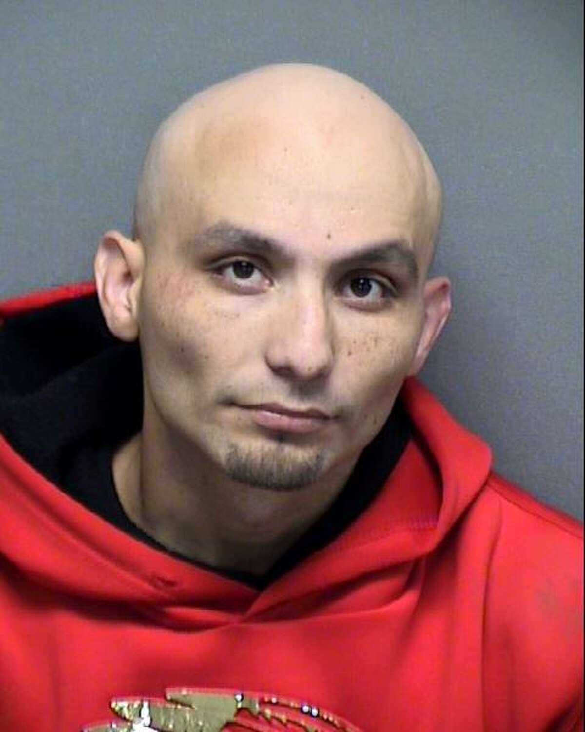Patrick Ryan Ingle, 32, is charged with aggravated robbery and evading arrest with a vehicle. He was arrested arrested early Wednesday after a 38 minute police chase in a stolen pickup that began Tuesday night on the Northeast Side and continued through two other counties, according to San Antonio Police.