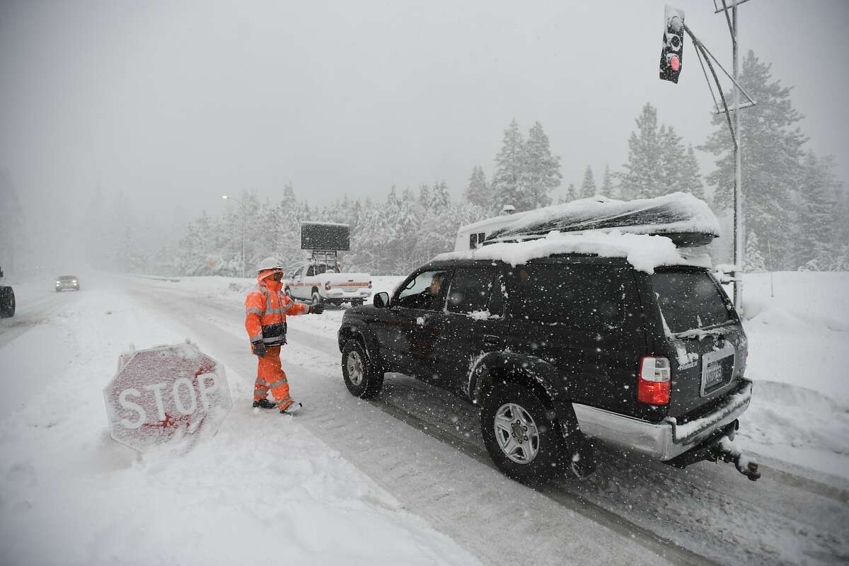 Snow I80 to Tahoe, Hwy. 50 reopened, chains required