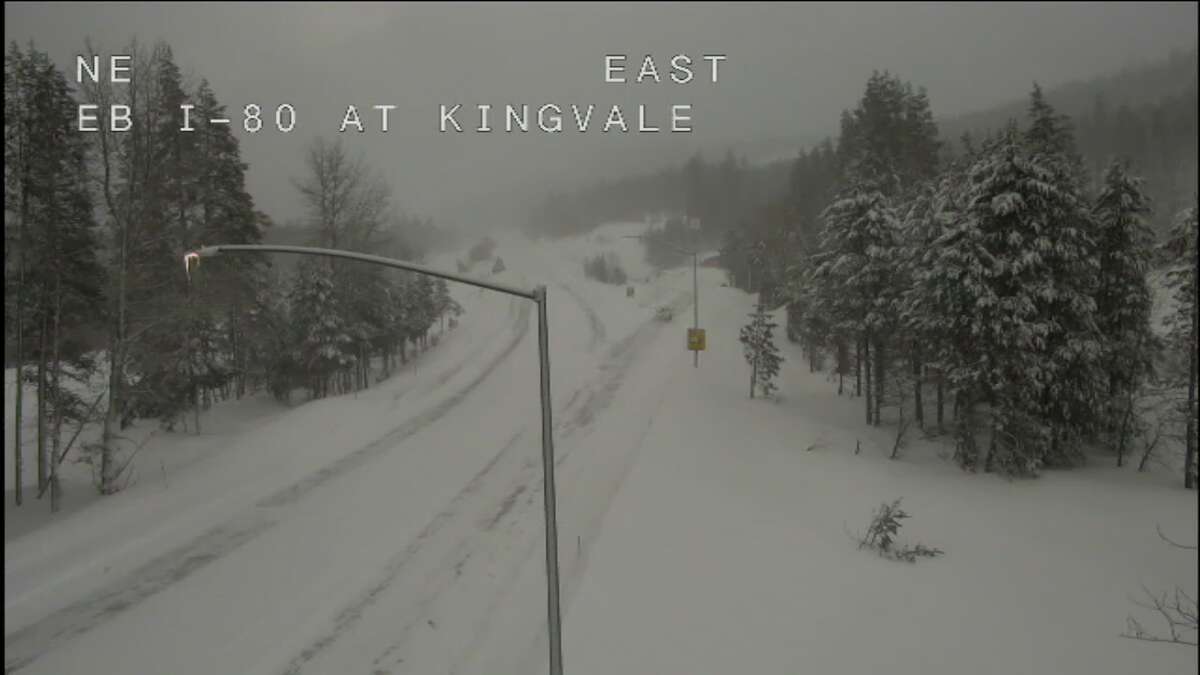 Caltrans reopens I80 over Sierra Nevada mountain range Friday evening