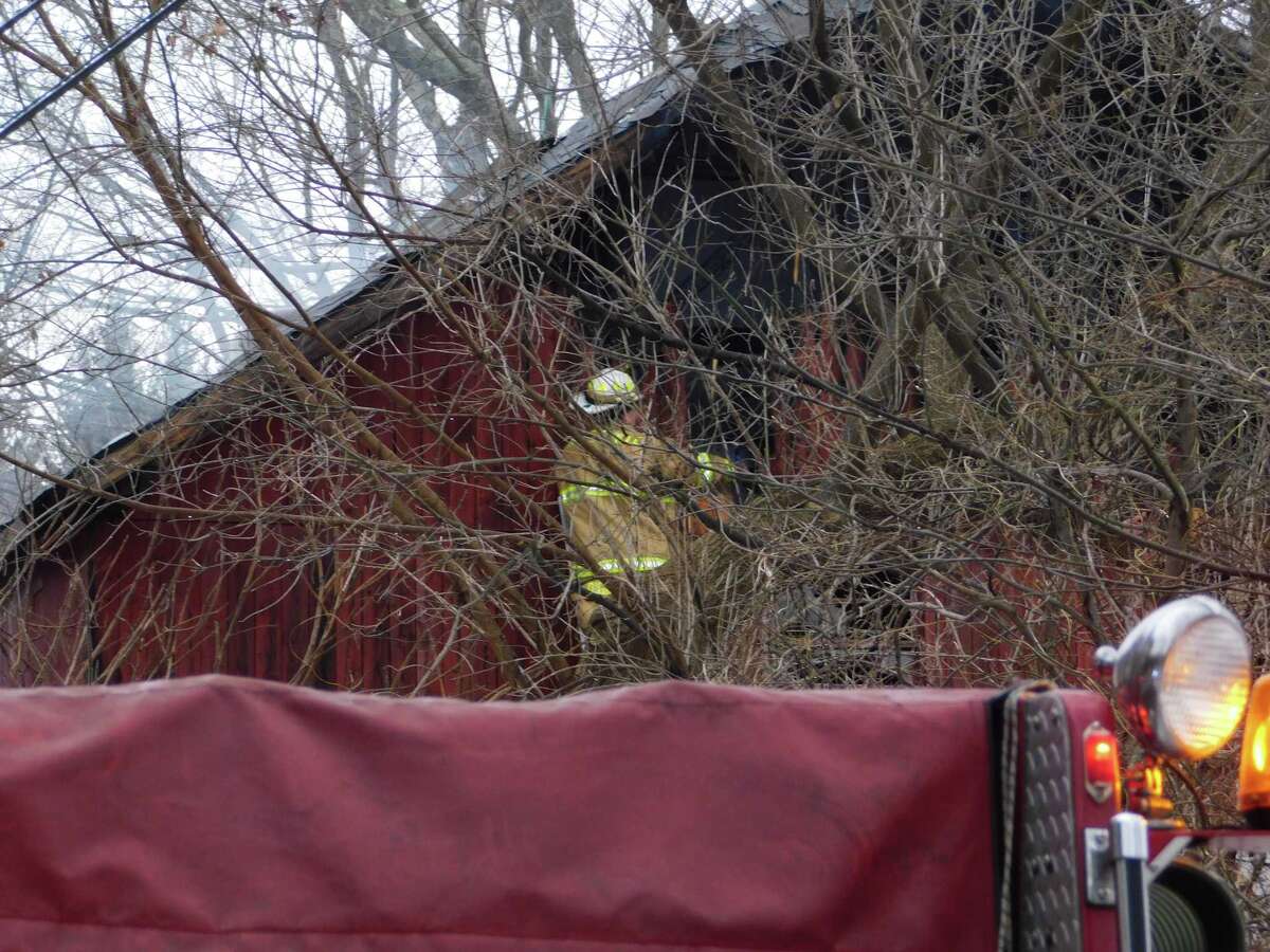 New Milford woman mourns roosters lost in barn fire