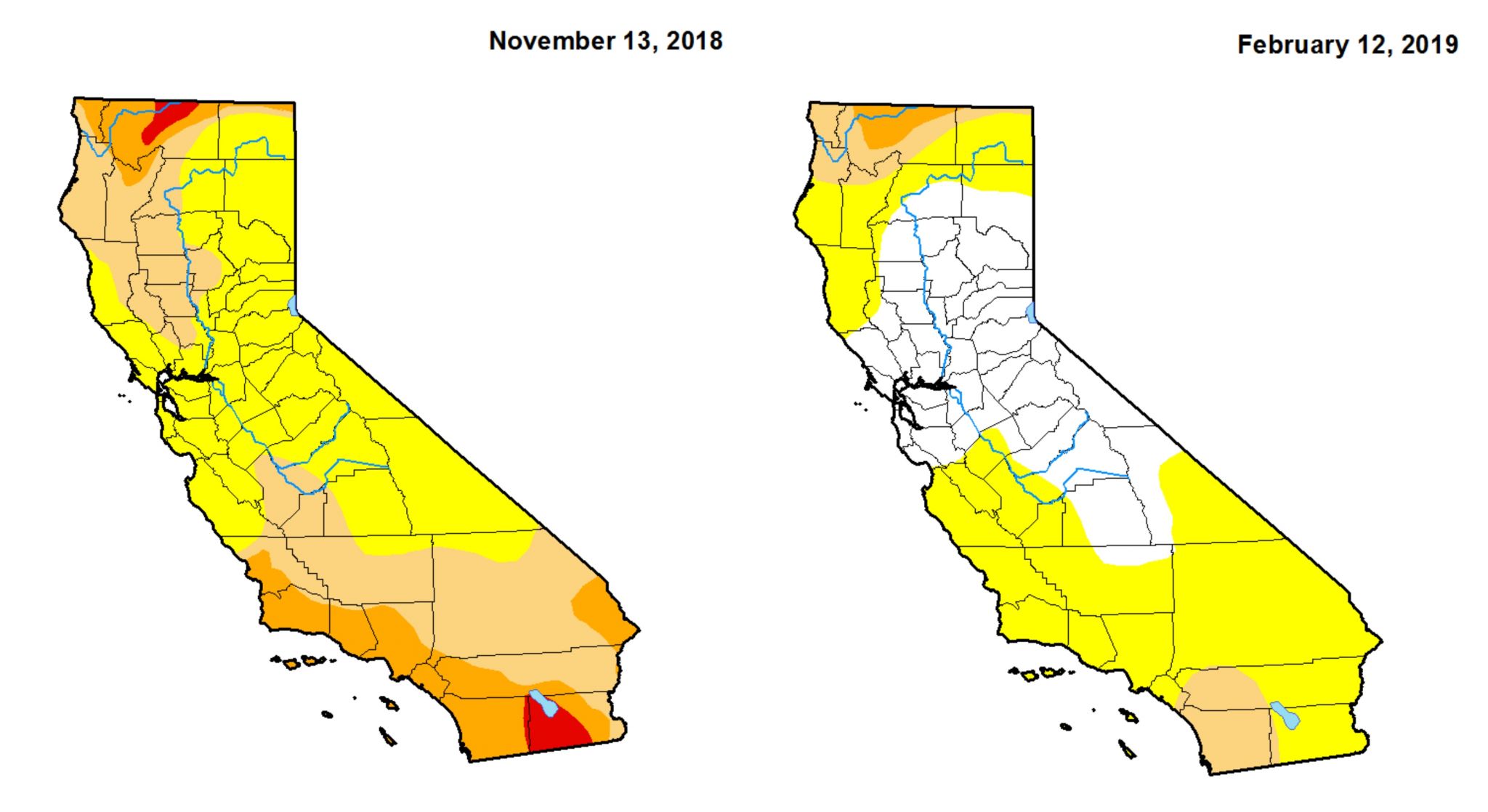 Atmospheric river wipes drought off the map in Bay Area