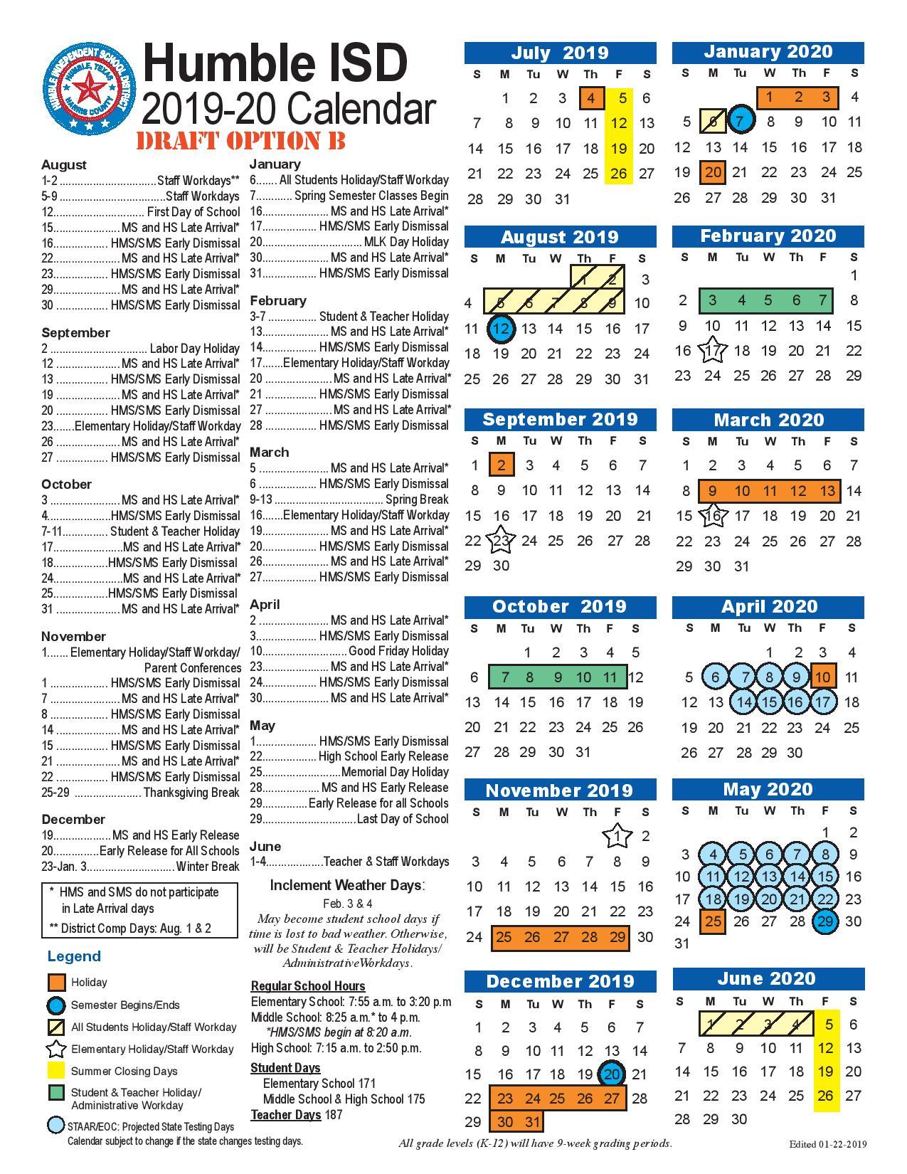 humble-isd-calendar-22-23-customize-and-print