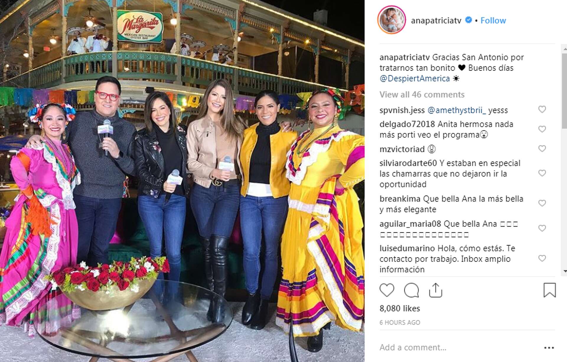 Despierta América hosts post behind-the-scenes photos of their time in San  Antonio