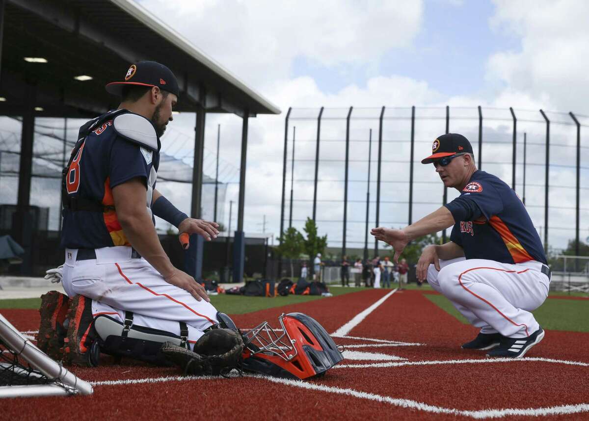 Garrett Stubbs doesn't look like a typical major league catcher