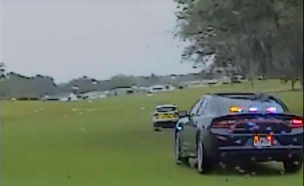 High-speed Chase Through Florida Golf Course Caught On Camera