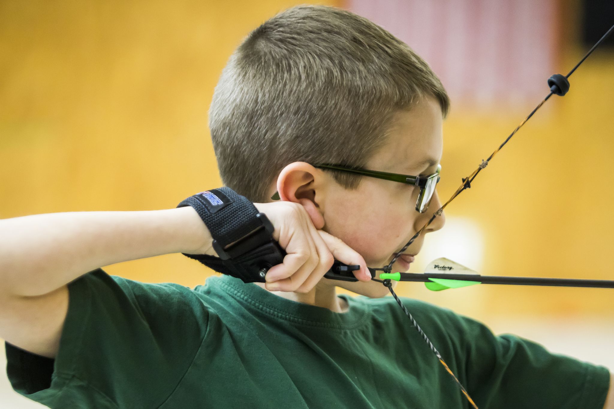 Youth archery event at MidMichee Bowmen Feb. 16, 2019