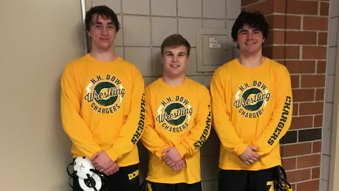 Brennan Doyle becomes first three-time state qualifier in Dow wrestling ...