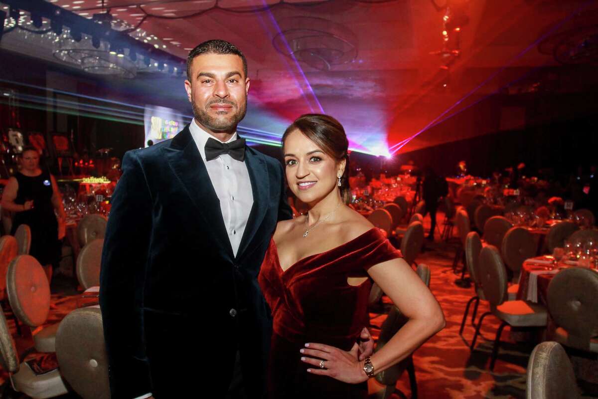Omar and Maria Alaoui at Houston Children's Charity's 22nd annual gala.