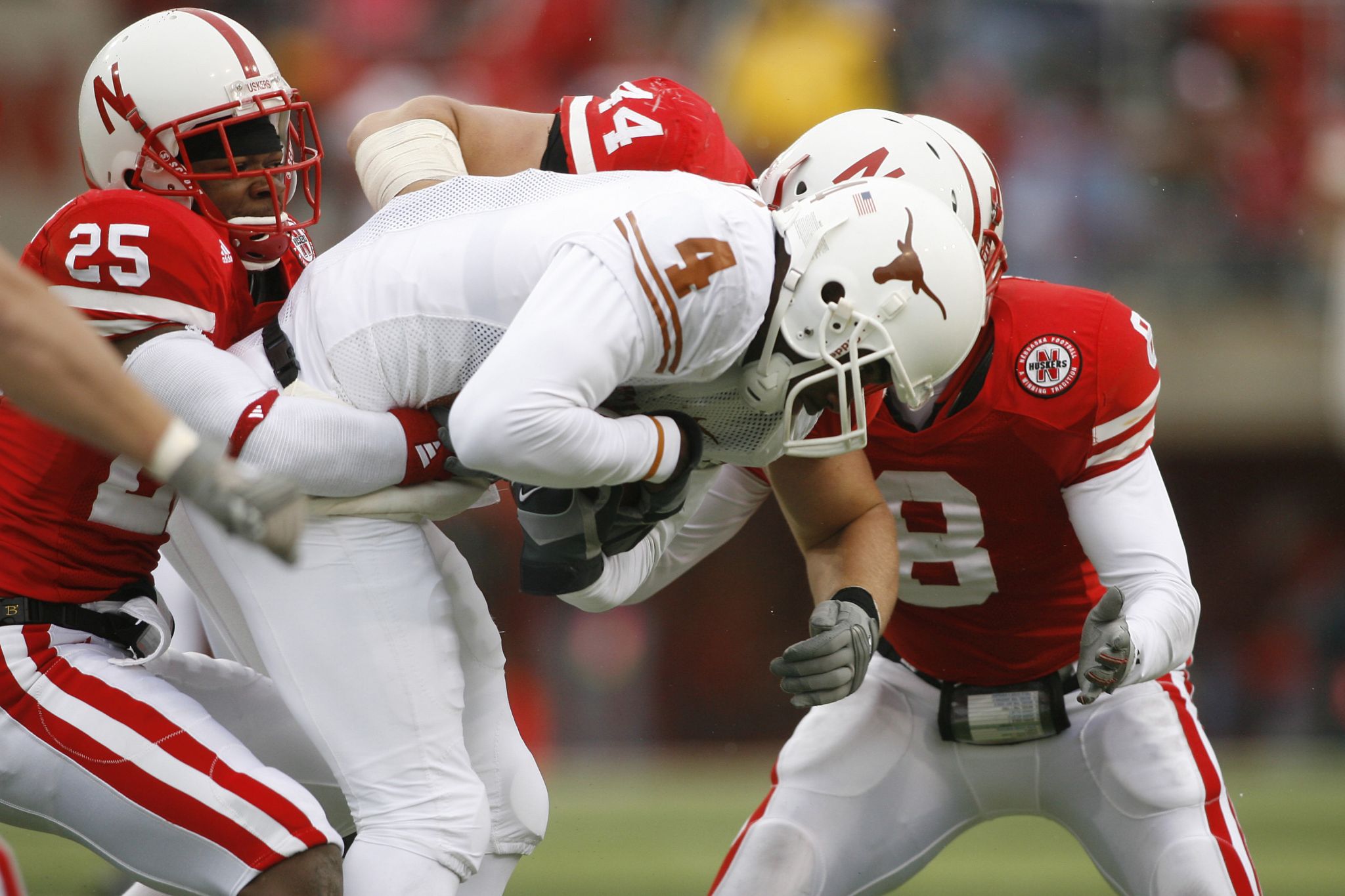 Cleveland Browns wide receiver Josh Cribbs (16) runs for a touchdown during  the NFL football game between the Kansas City Chiefs and the Cleveland  Browns at Arrowhead Stadium in Kansas City, Missouri.