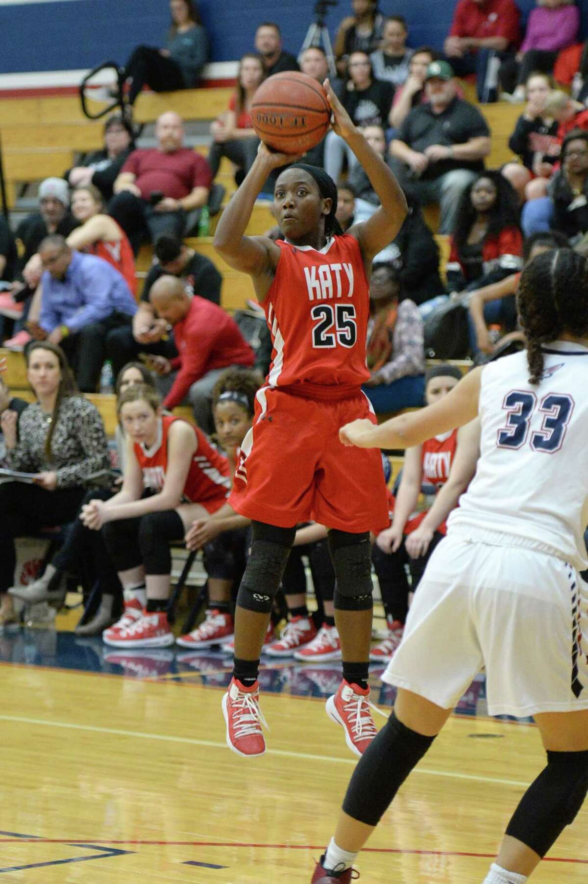 Katy girls basketball rallies to extend season, clinch area championship
