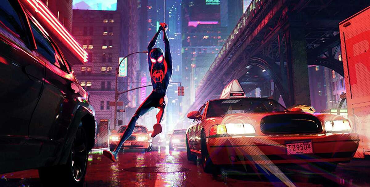 Spider-Man swings “Into the Spider-Verse”