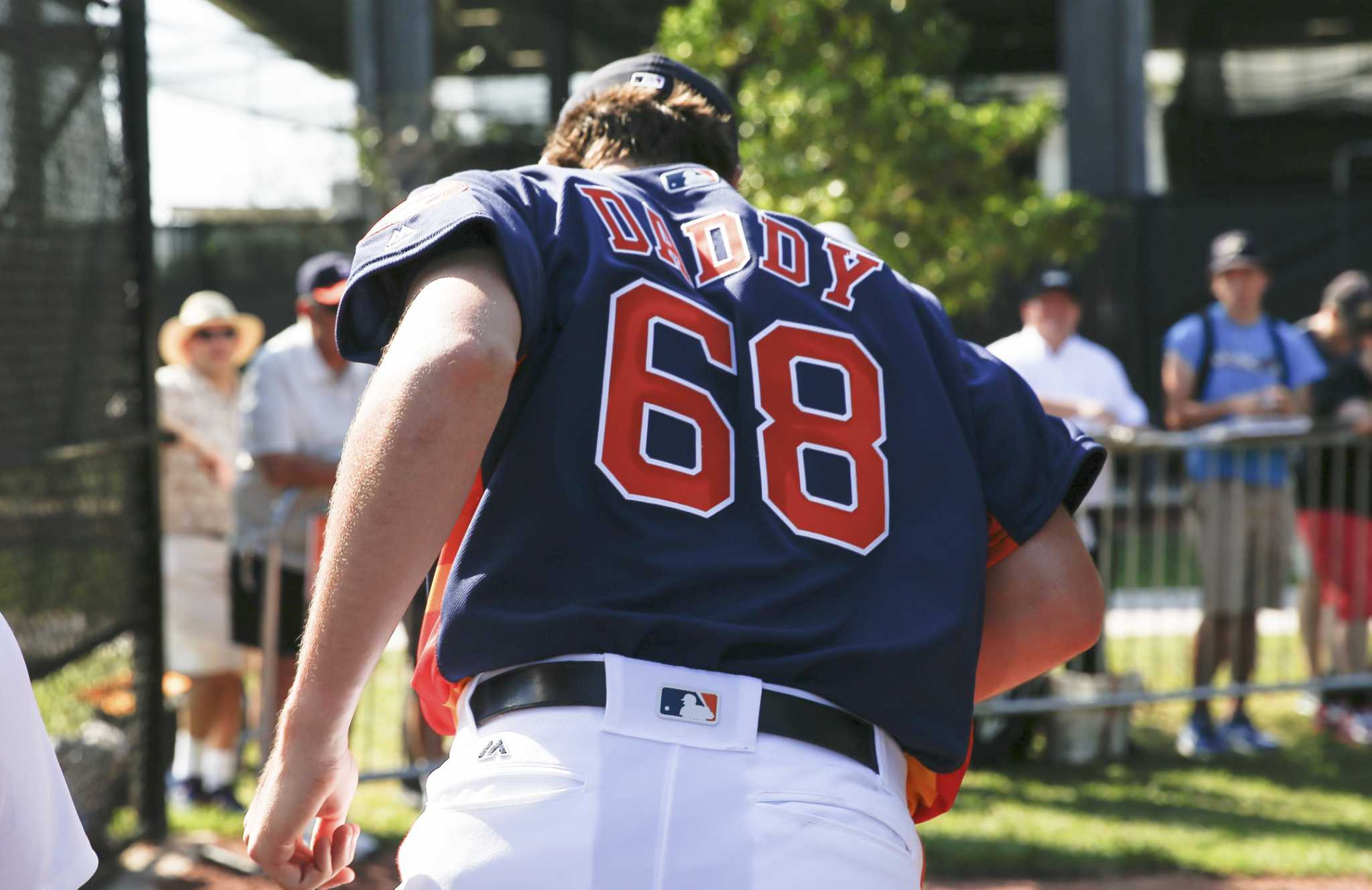 Inside the Astros' 'Daddy' jersey for Forrest Whitley