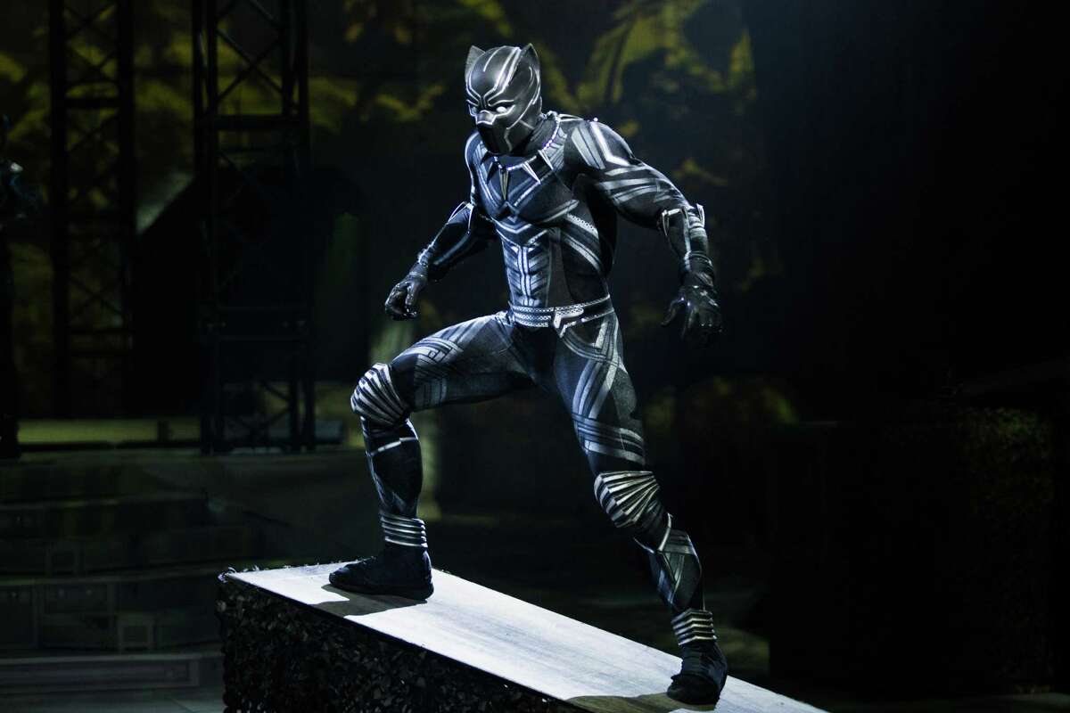 William Irizarry portrays Black Panther when “Marvel Universe Live!” comes to Webster Bank Arena in Bridgeport, March 1-3.