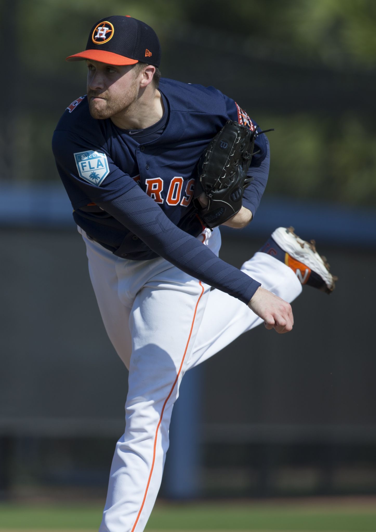 Daddy's back': Ex-Alamo Heights star Forrest Whitley gets new jersey at  Astros spring training