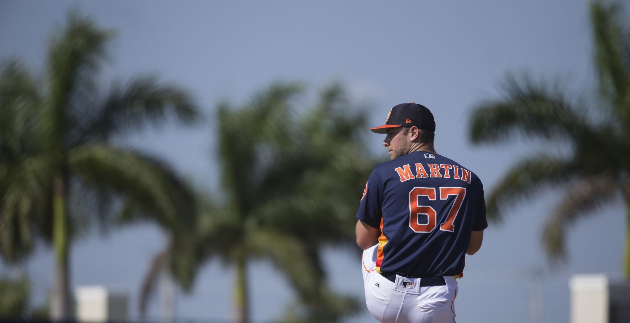 Daddy's back': Ex-Alamo Heights star Forrest Whitley gets new jersey at Astros  spring training