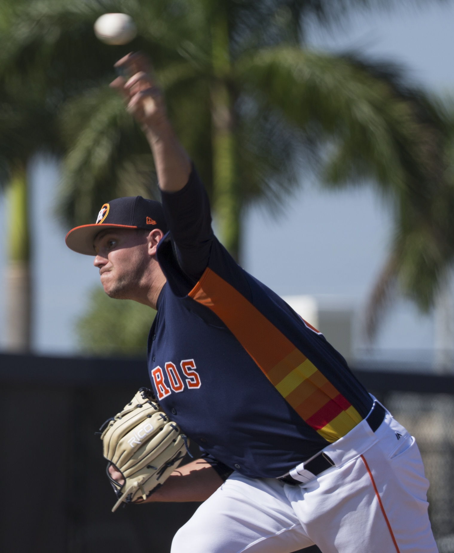 Daddy's back': Ex-Alamo Heights star Forrest Whitley gets new jersey at  Astros spring training