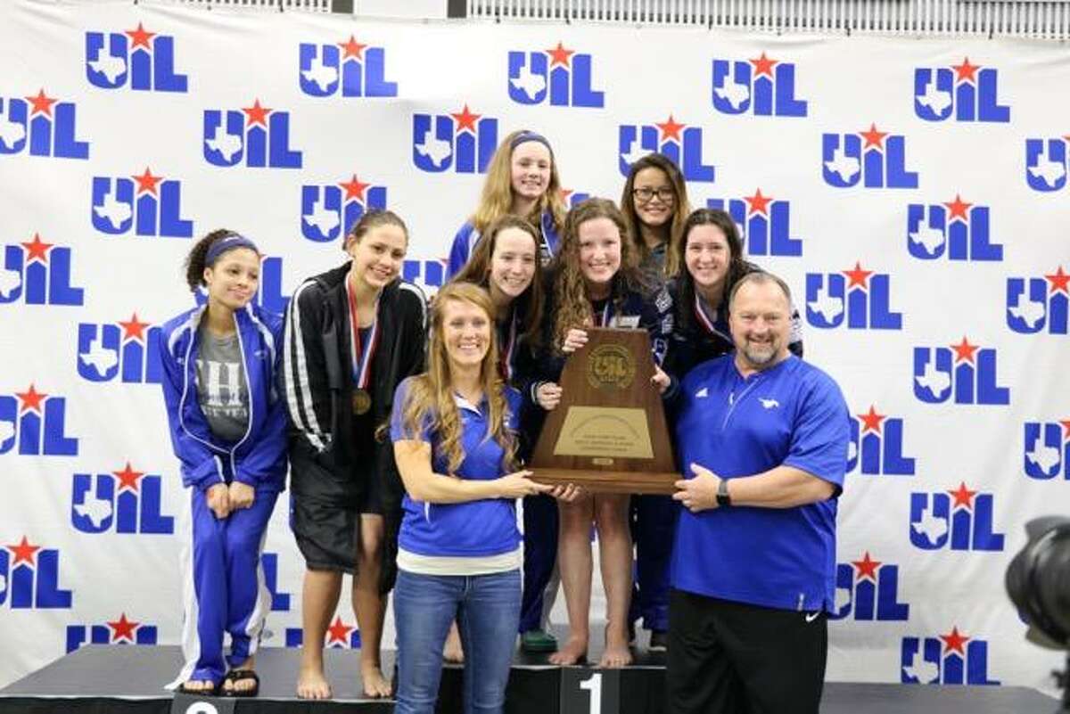 The Friendswood High School girls' swim team finished third at the University Interscholastic League state swimming and diving championships Feb. 15-16 at the University of Texas.