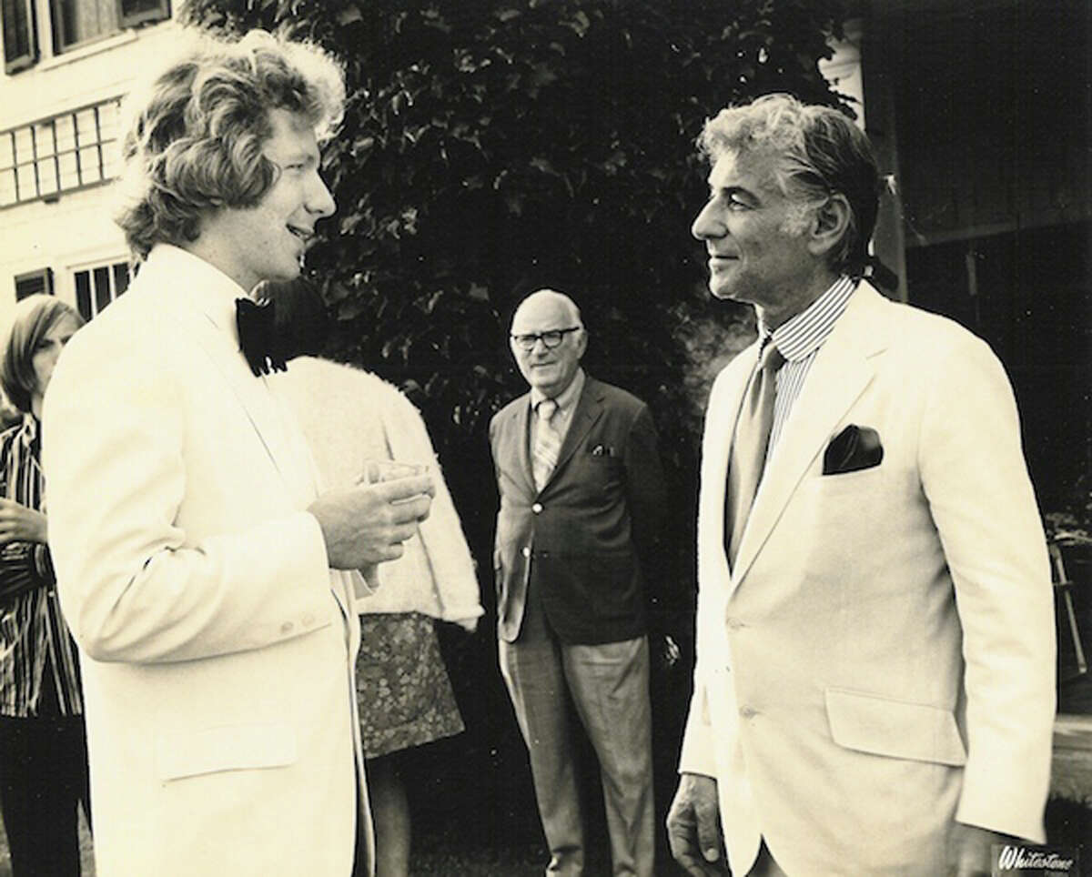 Meeting Leonard Bernstein at the Berkshire Music Center, Tanglewood, summer of 1971.