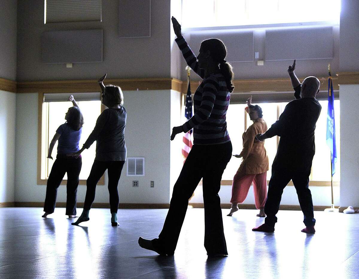 File photo of a Tai Chi class at the Redding Community Center.