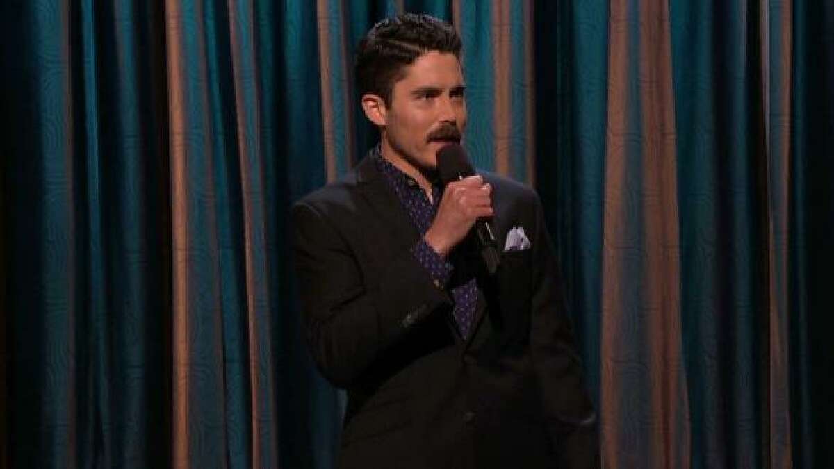 Comedian Doug Smith performs at Fairfield Comedy Club