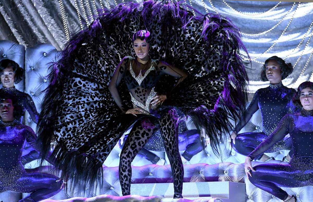 LOS ANGELES, CALIFORNIA - FEBRUARY 10: Cardi B performs onstage during the 61st Annual GRAMMY Awards at Staples Center on February 10, 2019 in Los Angeles, California. (Photo by Kevork Djansezian/Getty Images)