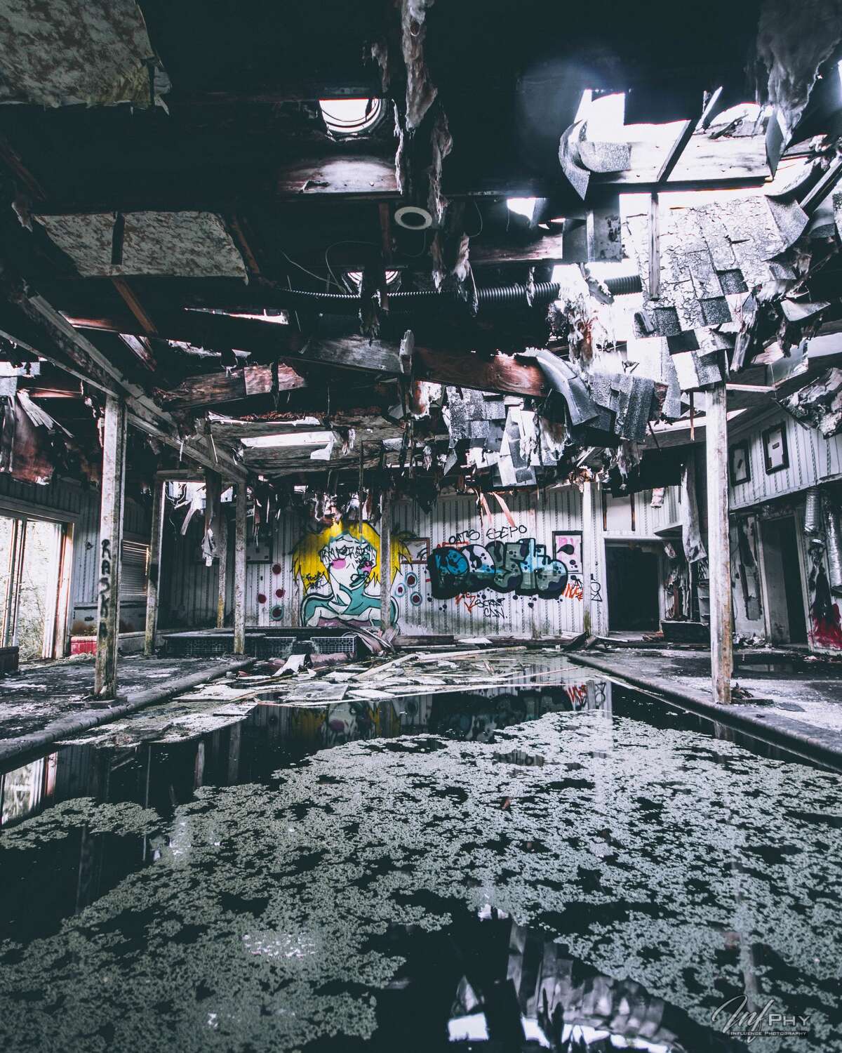 Inside the abandoned places of Houston A skyscraper traphouse, prison