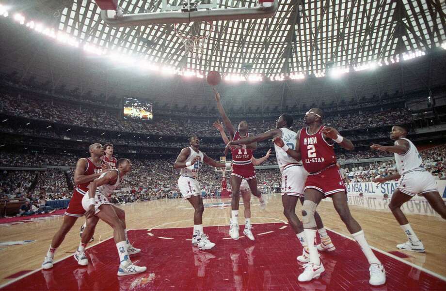 1989 NBA AllStar Game at Houston's Astrodome Beaumont Enterprise