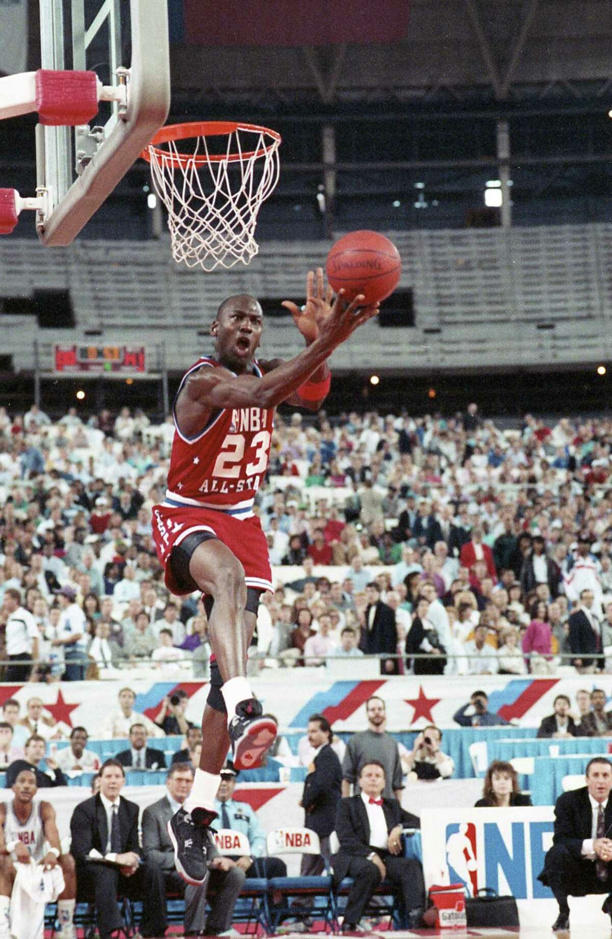 When The Astrodome Hosted Michael Jordan 1989 Nba All Stars