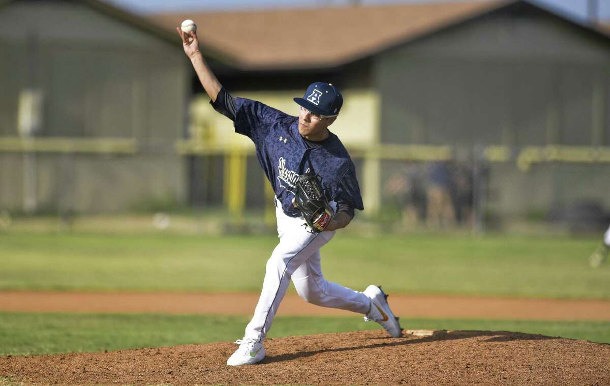 Alexander pitcher Alan Ferreyro was one of three along with Robert Villarreal and Sergio Galvan to combine for a no-hitter Saturday at Alice.