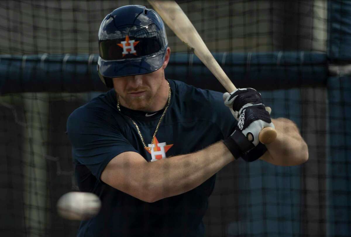 PHOTOS: Best MLB free agents heading into 2019 season  Houston Astros left fielder Derek Fisher (21) hits during live batting practice at Fitteam Ballpark of The Palm Beaches on Day 9 of spring training on Friday, Feb. 22, 2019, in West Palm Beach.  >>>See the league's best free agents headed into the 2019 season ... 