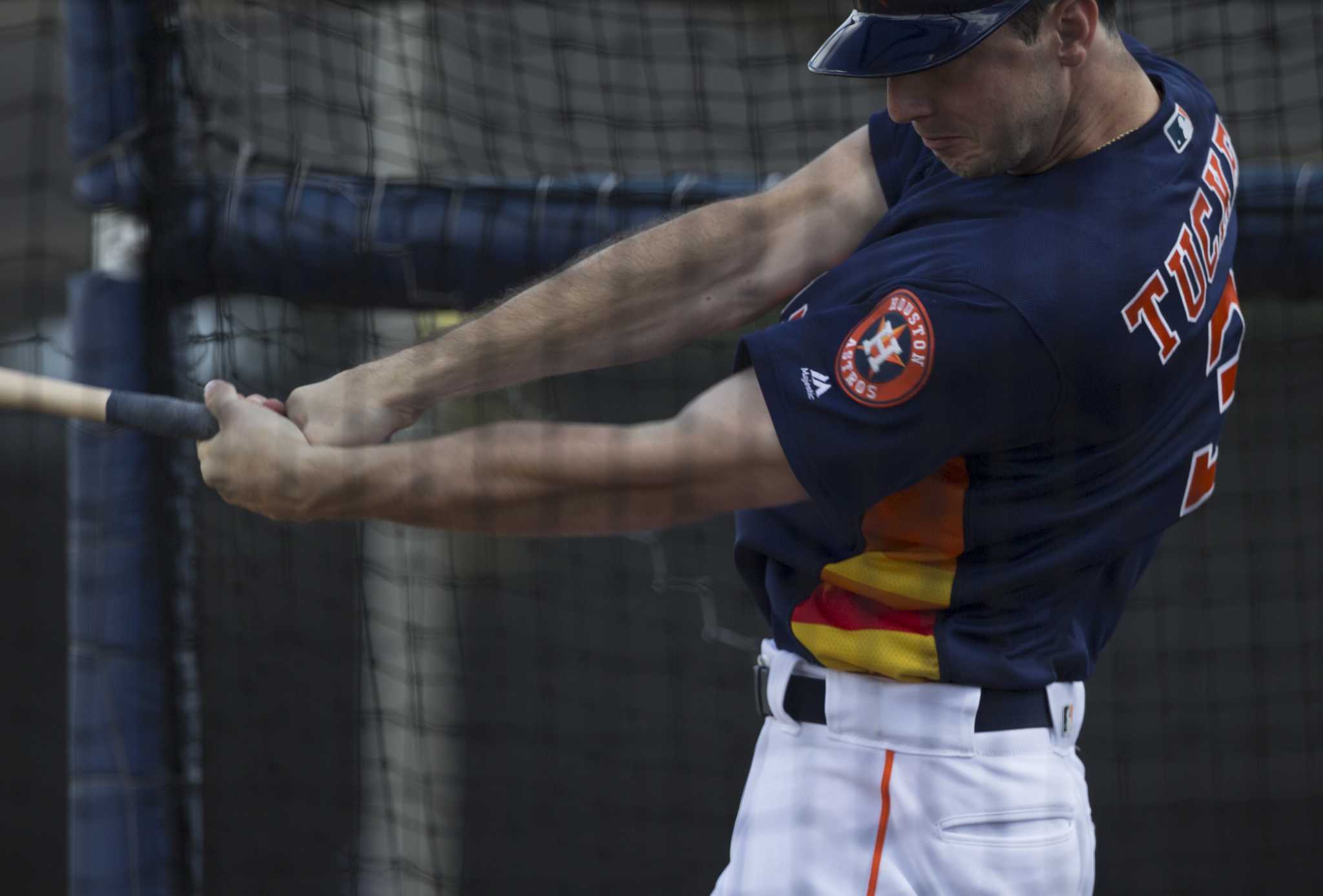 Kyle Tucker will have to earn at-bats with Astros