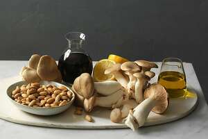 Recipe: How to make Lord Stanley’s Grilled King Trumpet Mushrooms With Almond Dip