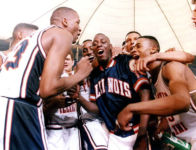 1989 illinois basketball roster on sale