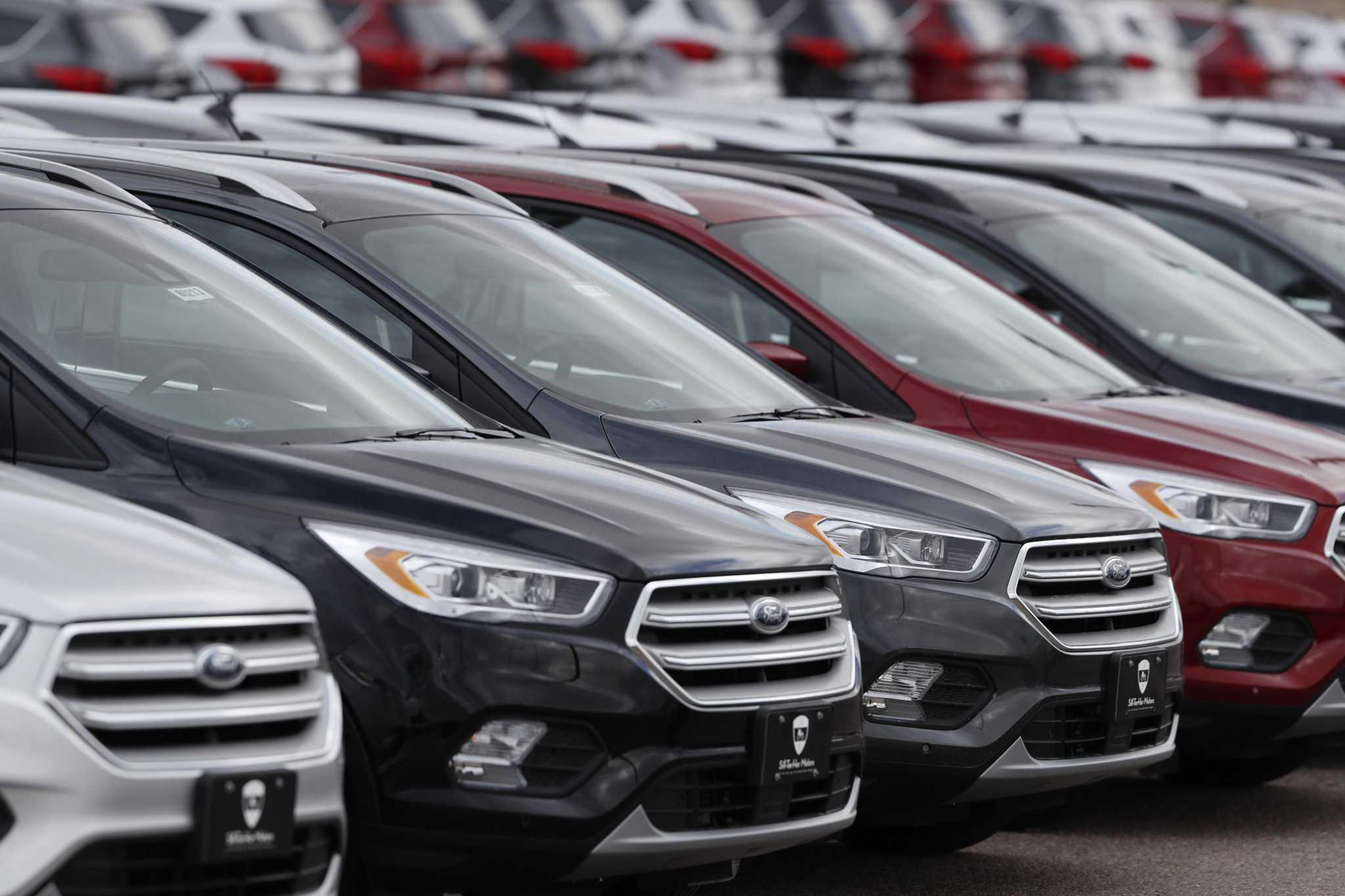 Car sales fall in March as interest rates hit 10year high