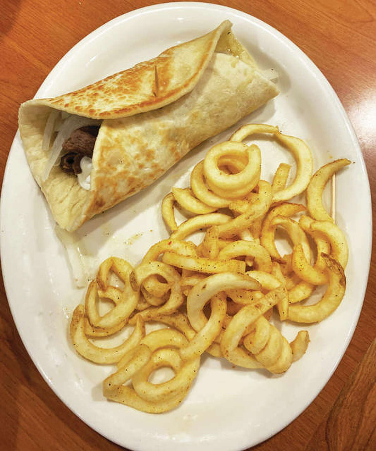 Food for Thought At Olga’s Kitchen in Alton Square Mall, the lambs have it