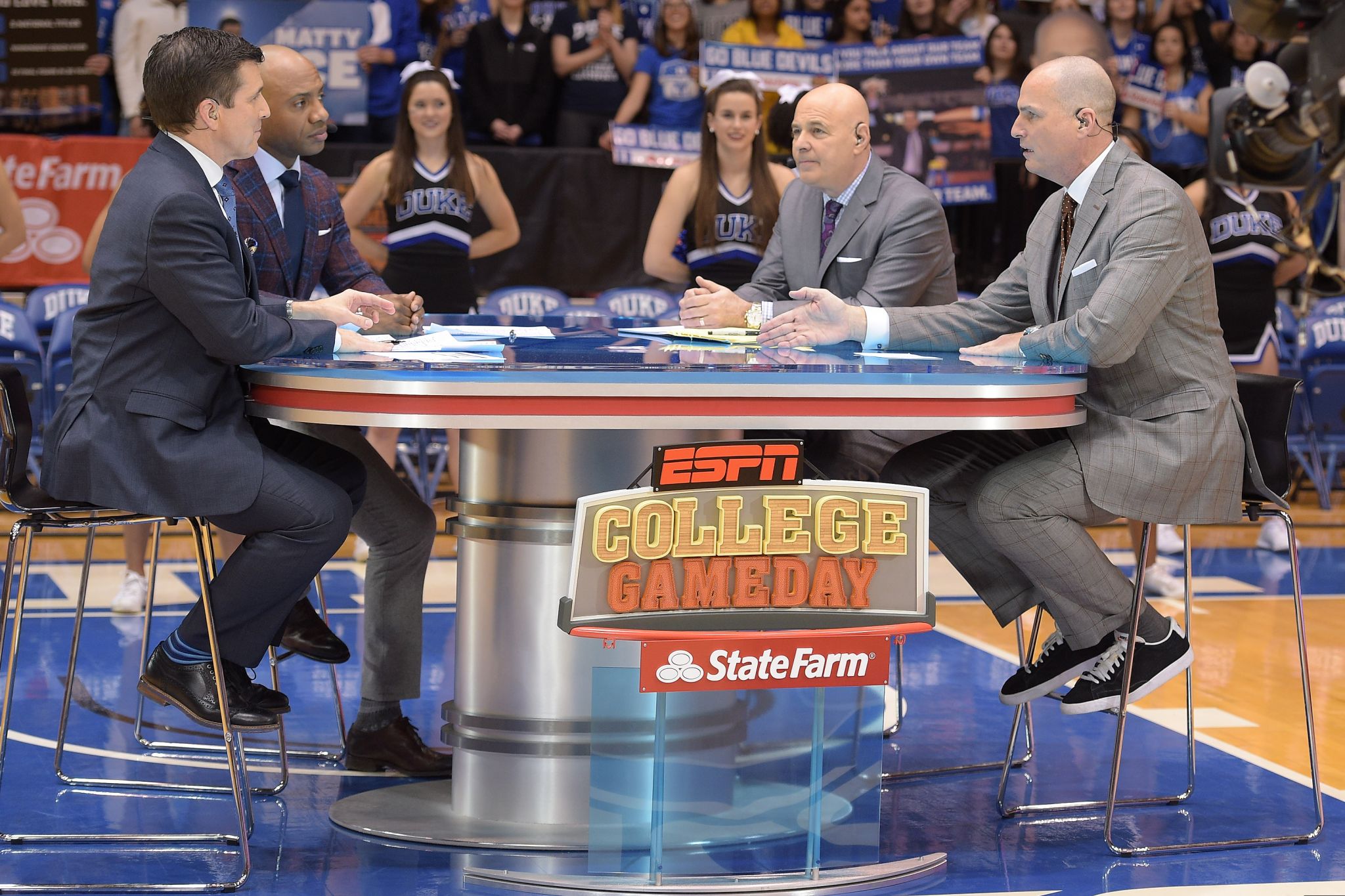 PHOTOS: ESPN College GameDay visits Duke ahead of Blue Devils game