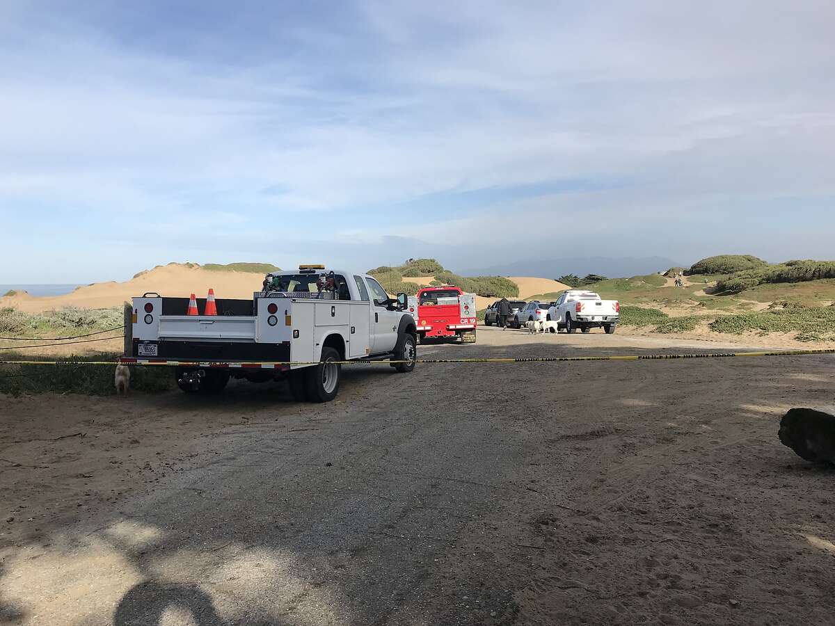 Crews search for woman trapped by landslide at Fort Funston