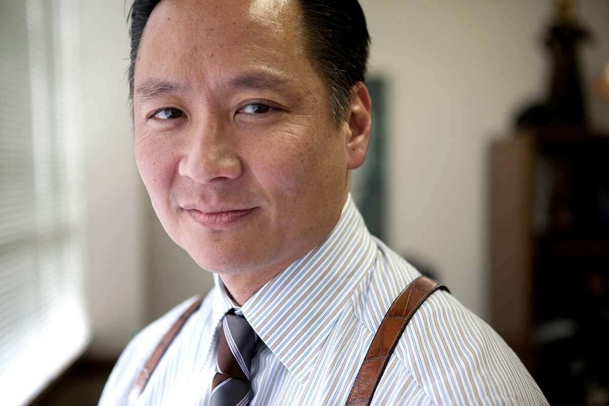 San Francisco Public Defender Jeff Adachi stands in his in San Francisco, Calif., office on Friday, Feb. 20, 2009. Adachi is the producer of "You Don't Know Jack: The Story of Jack Soo", which will be featured in the 2009 San Francisco International Asian American Film Festival.
