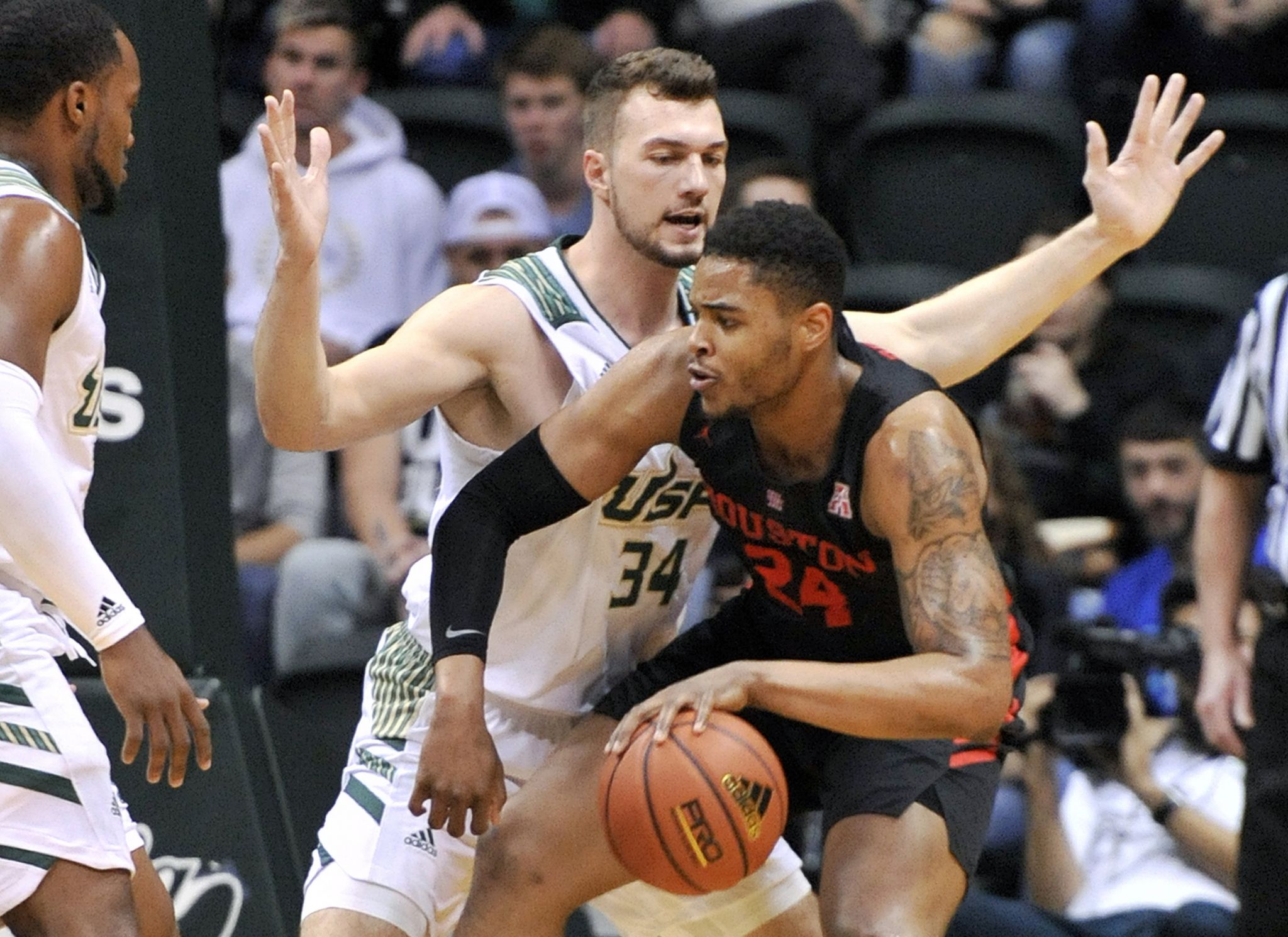 Up next for No. 9 Houston men's basketball South Florida