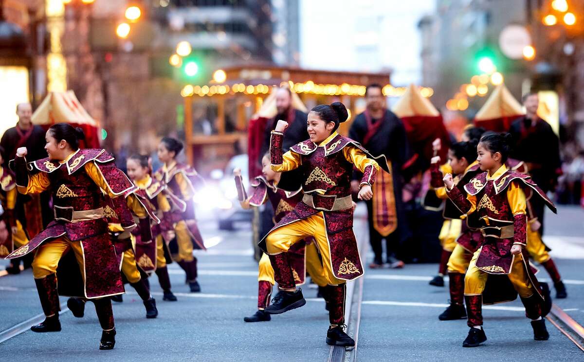 San Francisco's Chinese New Year parade celebrates the Year of the Pig